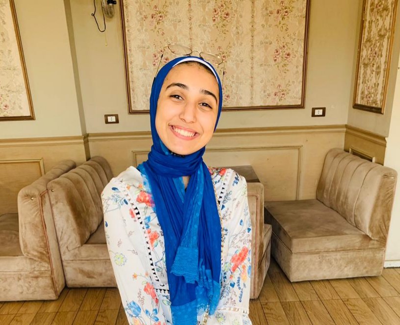 Picture Rawan Yasser Head HR at mun Stem sharkya